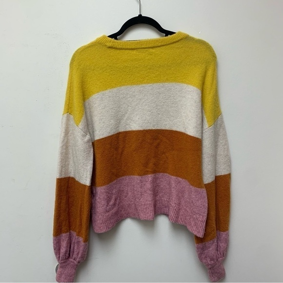 Madewell Striped Gladwell Color Block Sweater - Picture 11 of 12